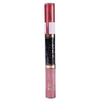 MAXFACTOR蜜丝佛陀双效锁色亮泽唇彩2*3ml（570号）