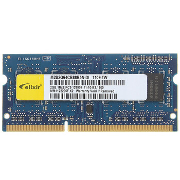 南亚易胜（elixir）DDR3 1600 2G 笔记本内存