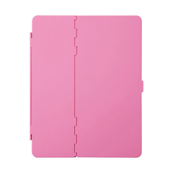 日本SANWA SUPPLY PDA-IPAD36P 自动唤醒休眠新iPad3保护套 3档展架 支持键盘输入 兼容iPad2 粉红