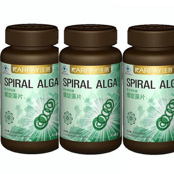 佳蓓螺旋藻片（增强免疫补充营养抗衰老） 250mg*300片*3瓶