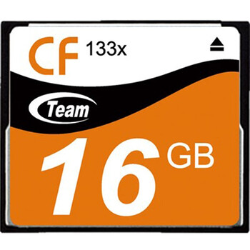 十铨科技（Team）16GB 133X CF存储卡（TG016G2NCFFX）
