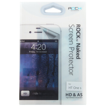 洛克（ROCK） HTC Ville One S Z520E HD&AS 裸膜系列 防刮花 高透膜