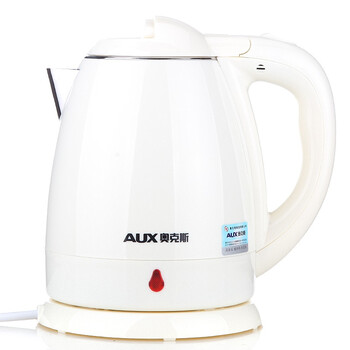奥克斯（AUX） HX-13A10 1.5L 不锈钢防烫电水壶 (白色)