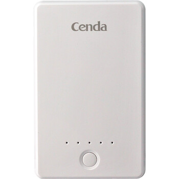力杰（cenda）超能 S1000 10400mah 移动电源（苹果白）配USB电源适配器