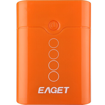 忆捷（EAGET）捷能P6600 6600MA 移动电源 （橙色）