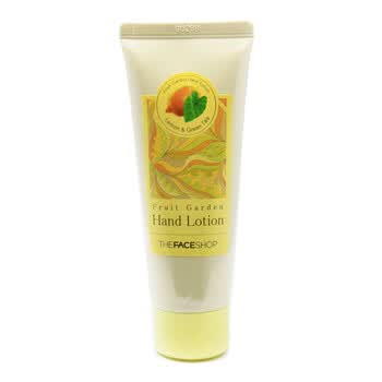 The face shop 菲诗小铺果园系列柠檬绿茶护手霜70Ml
