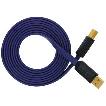 线世界（Wireworld） ULTRAVIOLET USB 52(USB)紫光 1.0米 USB DIGITAL AUDIO数字音频线（紫色）