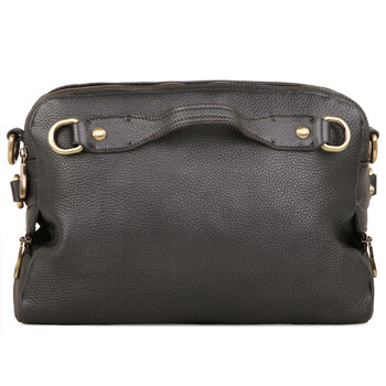 喆代仁LE DECADE Wooster Leather Cross-body 春夏新款摔纹手提斜跨真皮包 220108 宝兰色 单肩斜跨包