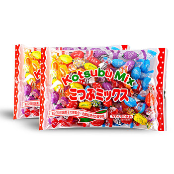 川口什锦小粒水果糖200g*2袋