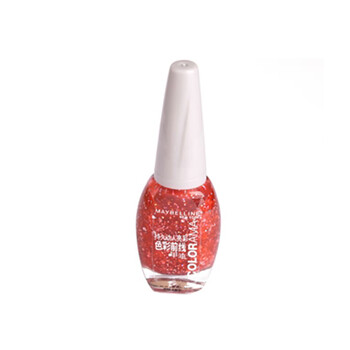 Maybelline美宝莲色彩前线甲油-亮片红色 7.5ml