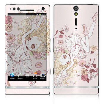 IdeaSkin 索尼 LT26i/Xperia S/Xperia Arc HD 皮肤 跳舞蹈的女孩 外壳保护套皮贴膜 BDGC021870