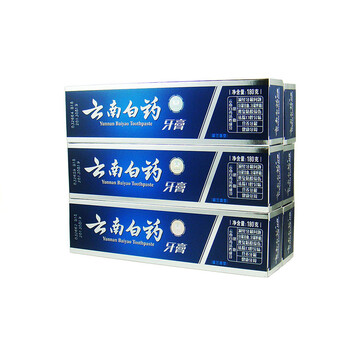 云南白药牙膏180g*6支 留兰香型