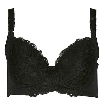 万康Wankang <em>3/4</em>夹棉杯大<em>罩杯</em> 宽U比三排扣侧