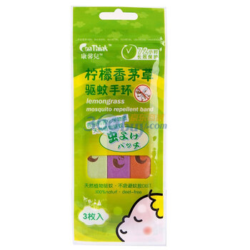 康馨儿canthink 夏季驱蚊用品 驱蚊手环3条装 X5包