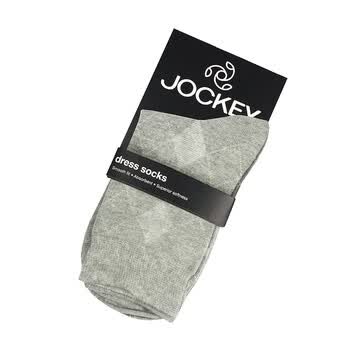 Jockey居可衣 男式棉氨绅士袜 JJ16143227 150灰色 L