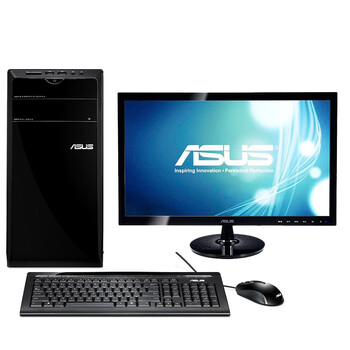 华硕（ASUS）CM6731-B23C台式电脑（G630 2G 500GB 1GB独显 SuperMulti Win7 HB 三年质保）