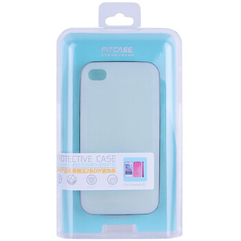 Fitcase DCT-30 iPhone4/4S手机保护套 手机壳 超薄磨砂 送边线框（透明白）