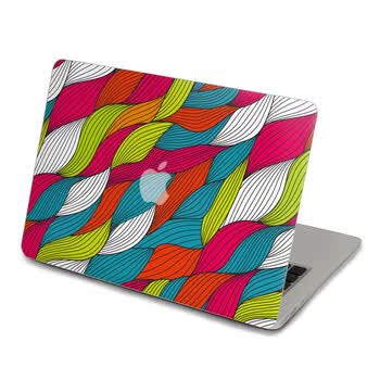 SkinAT 苹果笔记本MacBook外壳A面保护贴膜 3M材料 花纹7 Pro 13
