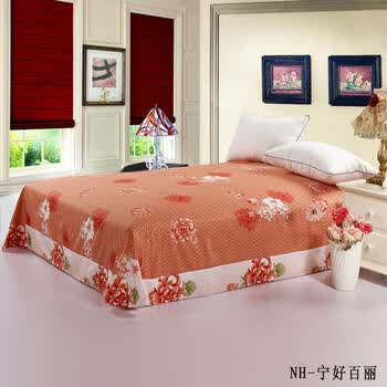 宁好家纺 全棉加大贴边床单系列 240cm*270cm-宁好百丽
