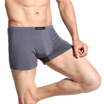 红豆相思鸟 2012新品男士纯棉平角裤 4条一组 颜色随机9908 XXXL/180