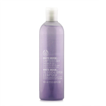 The Body Shop TBS美体小铺 白麝香丝质身体沐浴胶400ml 补水保湿美白嫩肤滋养润泽