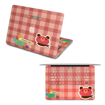 SkinAT 苹果笔记本MacBook全套保护贴膜 3M材料 格子熊 Pro 15 (Retina)