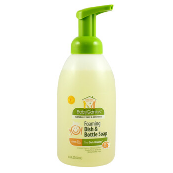 BabyGanics甘尼克宝贝 纯天然宝宝奶瓶消毒清洁液 柑橘型 550ml