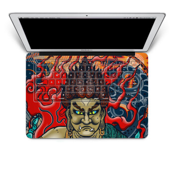 SkinAT MacBook手托保护贴膜 含键盘 鬼神 Pro 15 (Retina)