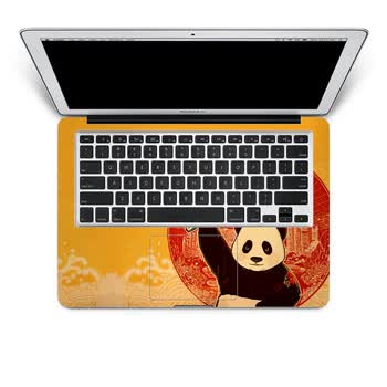 SkinAT 苹果笔记本MacBook手托保护贴膜 不含键盘 3M材料 功夫熊猫 Pro 15 (Retina)