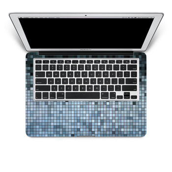SkinAT 苹果笔记本MacBook手托保护贴膜 不含键盘 3M材料 渐变的马赛克 Pro 15