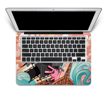 SkinAT 苹果笔记本MacBook手托保护贴膜 不含键盘 3M材料 海盗兔 Pro 15 (Retina)