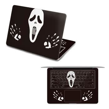 SkinAT 苹果笔记本MacBook全套保护贴膜 3M材料 另类骷髅 Air 13 2011款