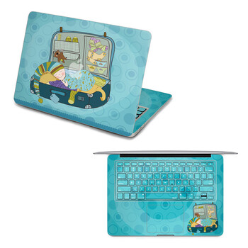 SkinAT 苹果笔记本MacBook全套保护贴膜 3M材料 梦箱里的孩子 Pro 13