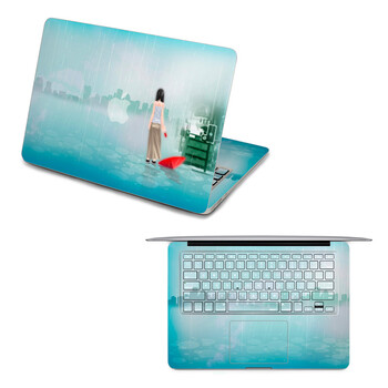 SkinAT 苹果笔记本MacBook全套保护贴膜 3M材料 巷口女孩 Pro 15 (Retina)