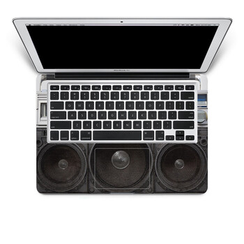 SkinAT 苹果笔记本MacBook手托保护贴膜 不含键盘 3M材料 三厢录音机 Pro 15 (Retina)