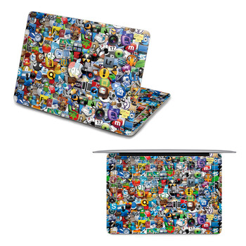 SkinAT 苹果笔记本MacBook全套保护贴膜 3M材料 图标开会 Pro 15