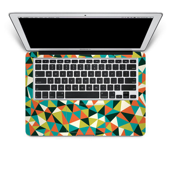 SkinAT 苹果笔记本MacBook手托保护贴膜 不含键盘 3M材料 菱形组合 Pro 15 (Retina)