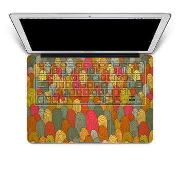SkinAT 苹果笔记本MacBook手托保护贴膜 含键盘 3M材料 密指纹 Pro 15 (Retina)