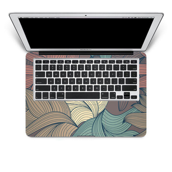SkinAT 苹果笔记本MacBook手托保护贴膜 不含键盘 3M材料 自由行走的花 Pro 15 (Retina)