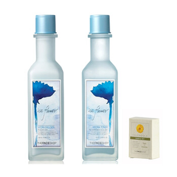 菲诗小铺迪肤适冰花水润爽肤水130ML+迪肤适冰花水润乳液130ML（赠送小礼物）