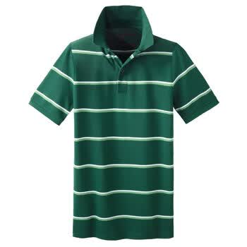 Giordano佐丹奴 Polo 男炫彩个性横间修身POLO 01012014 绿色 L
