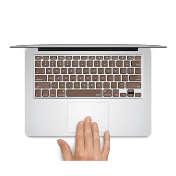 SkinAT 苹果笔记本MacBook键盘贴 保护贴 键盘膜 巧克力键盘 Pro 15 (Retina)