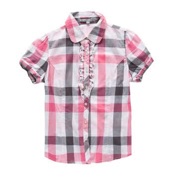 【森马 semir】女款时尚格仔衬衫082150023