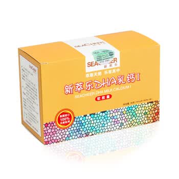 新萃乐 DHA乳钙Ⅰ60粒 6月-3岁