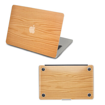 SkinAT 苹果笔记本MacBook外壳及底部保护贴膜 3M材料 经典浅色木纹 Air 13 2011款