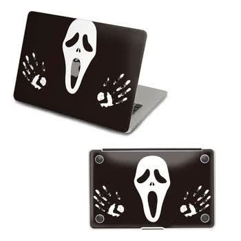 SkinAT 苹果笔记本MacBook外壳及底部保护贴膜 3M材料 另类骷髅 Pro 17