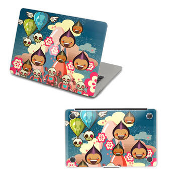 SkinAT 苹果笔记本MacBook外壳及底部保护贴膜 3M材料 洋葱头王国 Pro 15 (Retina)