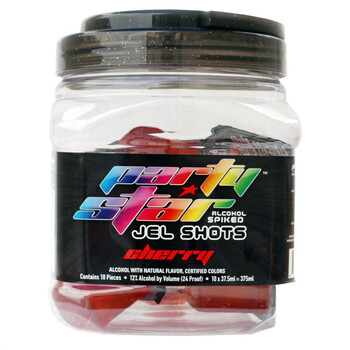 中国台湾PartyStar酒果冻樱桃味370g
