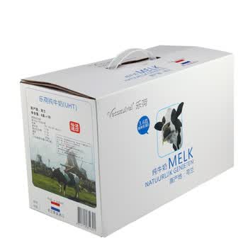 荷兰原装进口乐荷Vecozuivel有机牛奶 精美礼盒装 1000ml*6