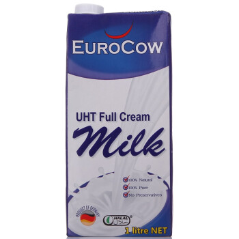 EUROCOW 优佳 纯牛奶1L/盒（德国）